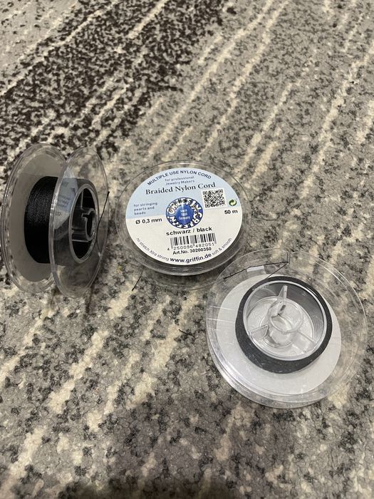 Ata / snur din polyester griffin pentru piele/textile