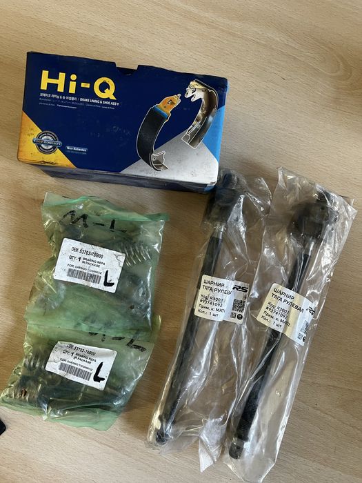 Тормозные колодки на daewoo matiz