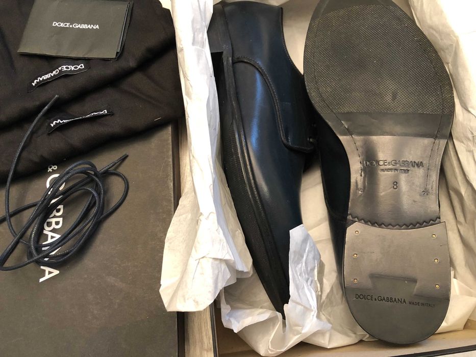 Dolce Gabbana pantofi barbatesti 42 sau 8 italy, retail 595 euro