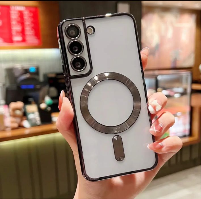 Samsung S20 FE S21 S24 FE S23 FE S25 FE Husa Silicon Magsafe Margine C