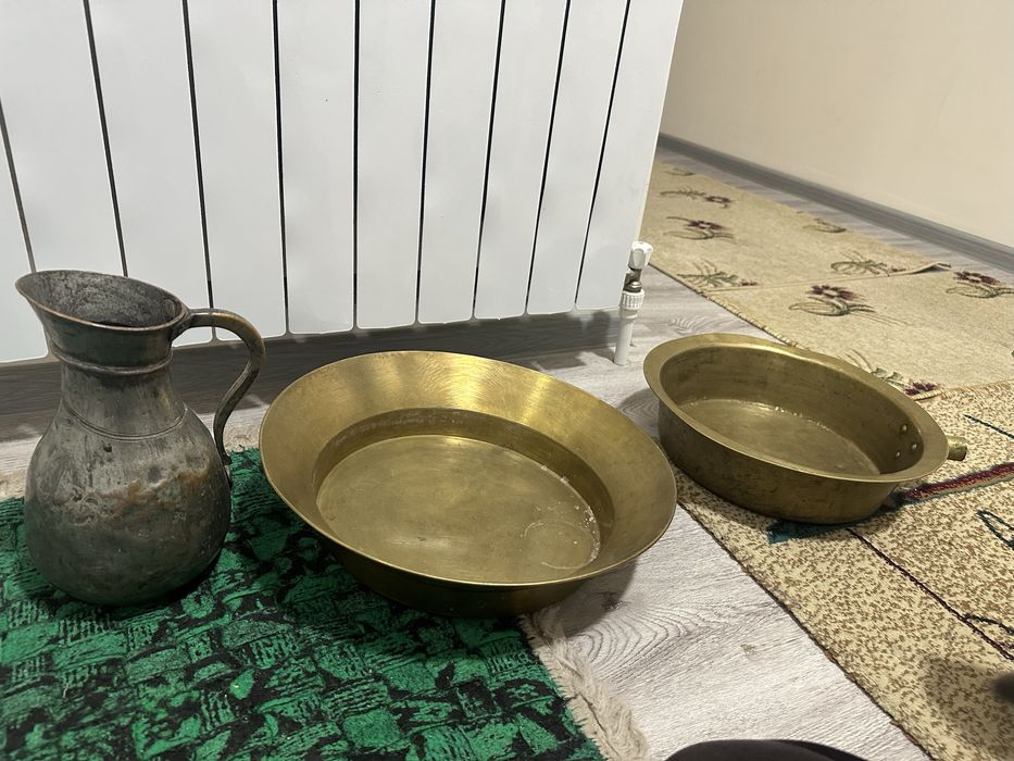 Антикварная медная и латунная посуда, 1950-е годы