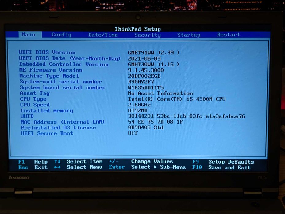 Лаптоп за Автосервиз/Инженери ThinkPad T540p | Напълно сервизиран | Лицензиран софтуер по избор