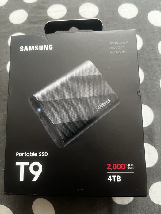 Samsung ssd T9/4tb  T7/2tb