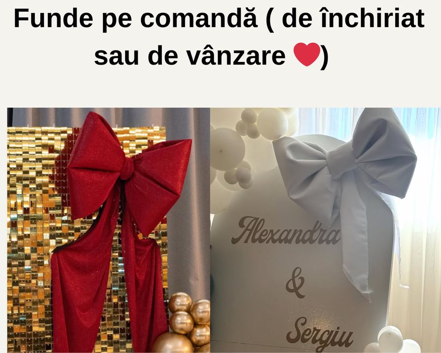 Fundițe pentru diverse evenimente