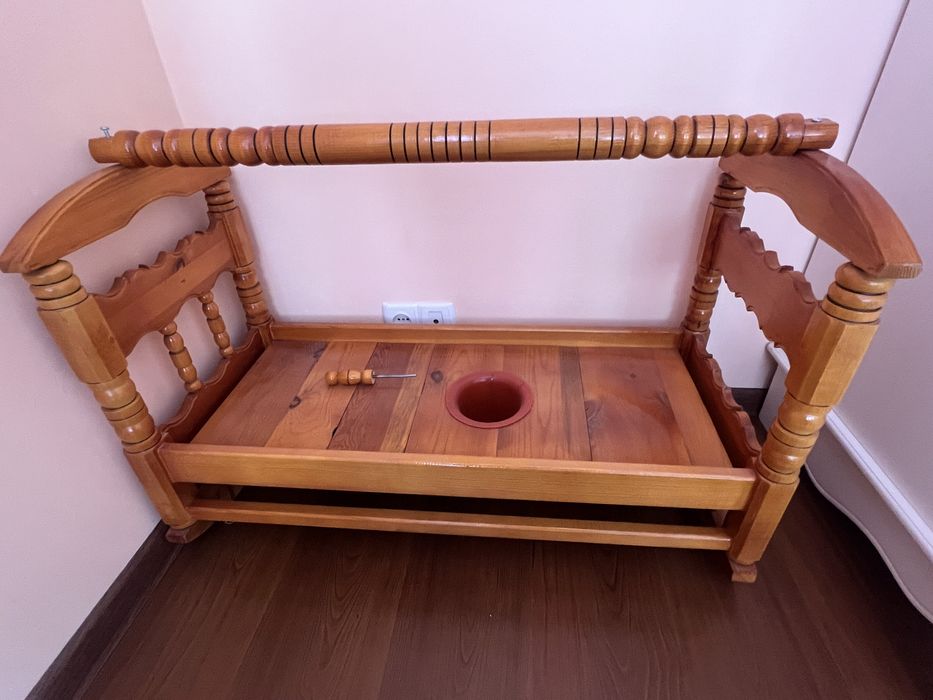 Бесик новый деревянный