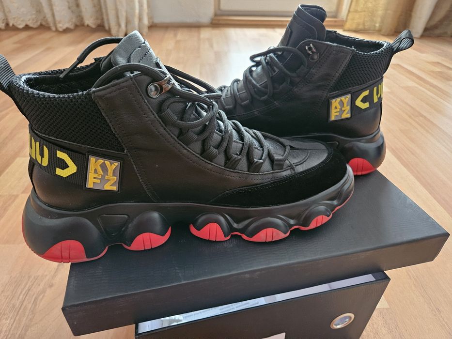 Ghete din piele naturală Franco Gerardo