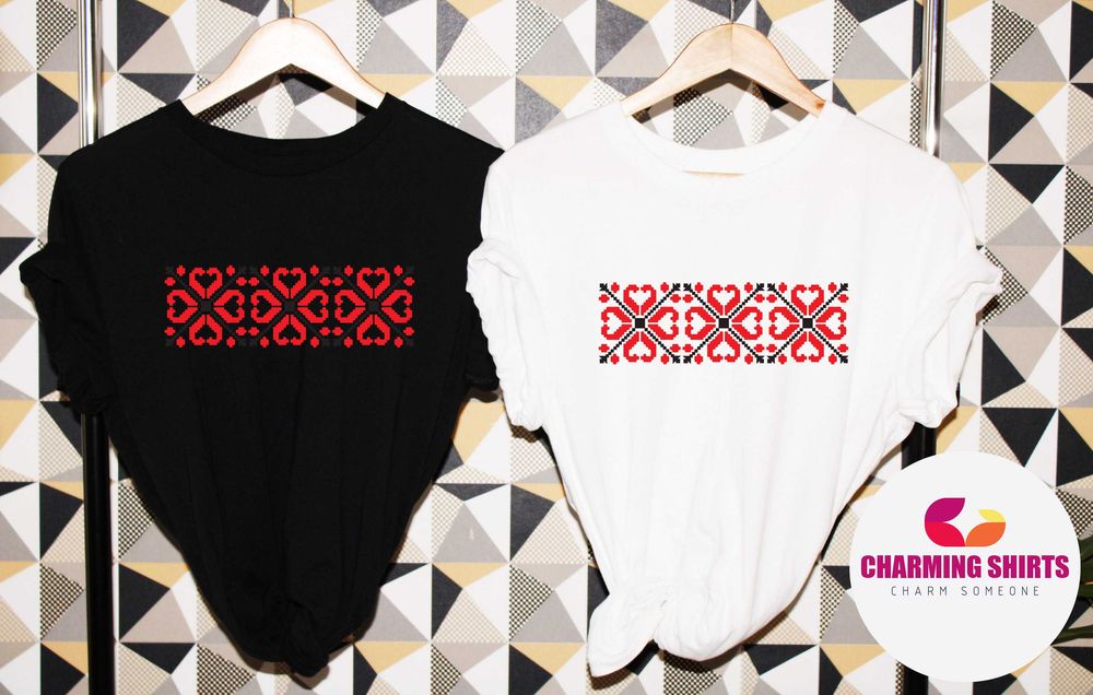 Тениски с шевици(щампа), Народни мотиви, Тениски от органичен памук