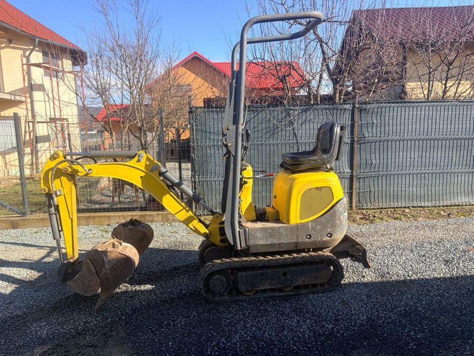 Miniexcavator Wacker Neuson 2018 1tona motor Yanmar