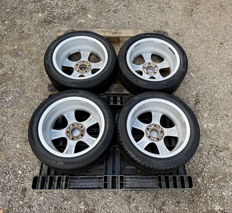 Алуминиеви джанти 17" 5x120+НОВИ ГУМИ DOT2625 Kumho-BMW X3,E87,E60,F20