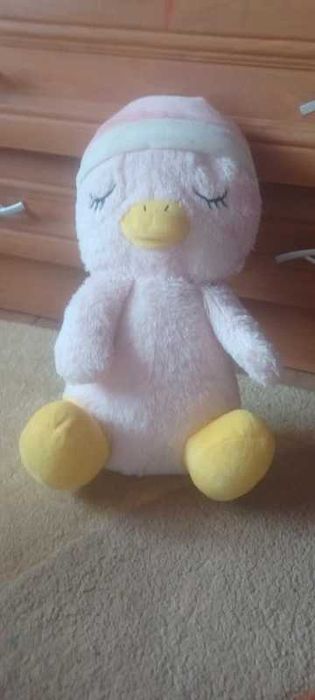 Rățușcă de pluș roz – jucărie moale 3-6 luni / 62-68 cm·Foarte bună