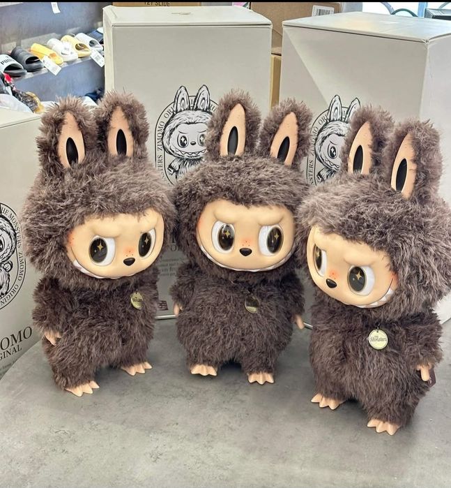 Labubu Zimomo The Monsters, 40см Голямо Лабубу Зимомо