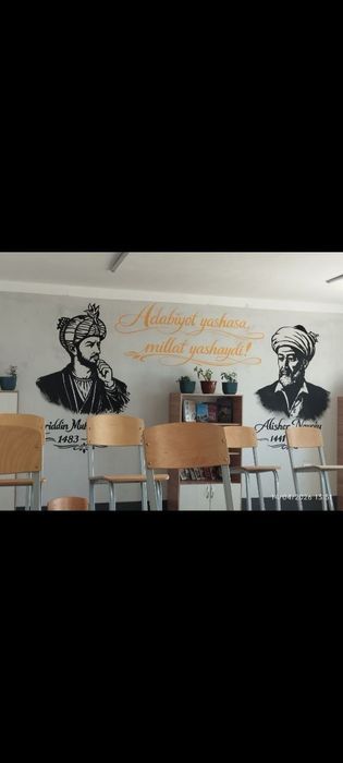 Rasm chizamiz maktab va boqchaga