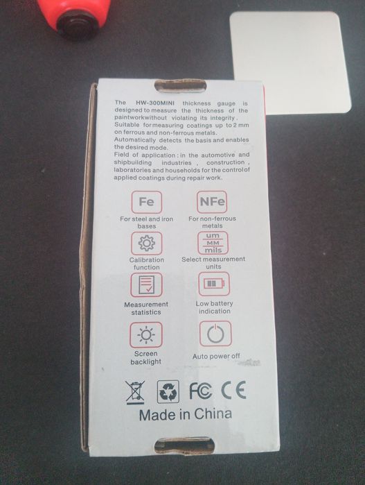 Tester grosime vopsea