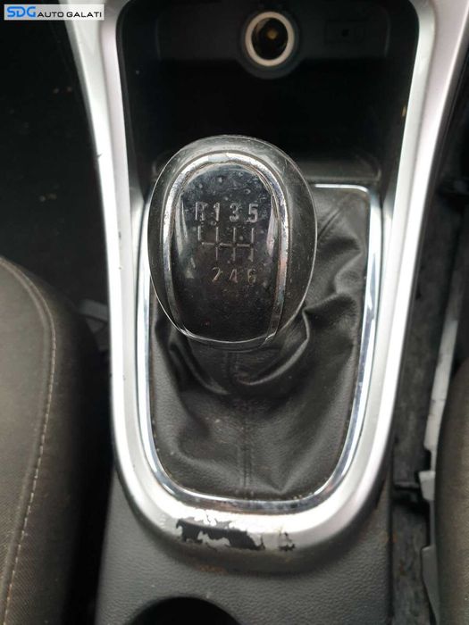 Nuca cu Manson Piele Maneta Schimbator Viteze Cutie Manuala 5 Trepte Opel Astra J 2009 - 2016 [C7336]