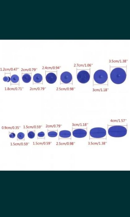 Набор грибков PDR для ремонта кузова автомобиля