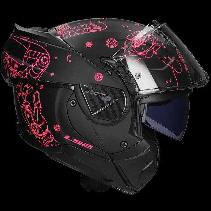 Kаска LS2  Advant II Sophia Black Pink