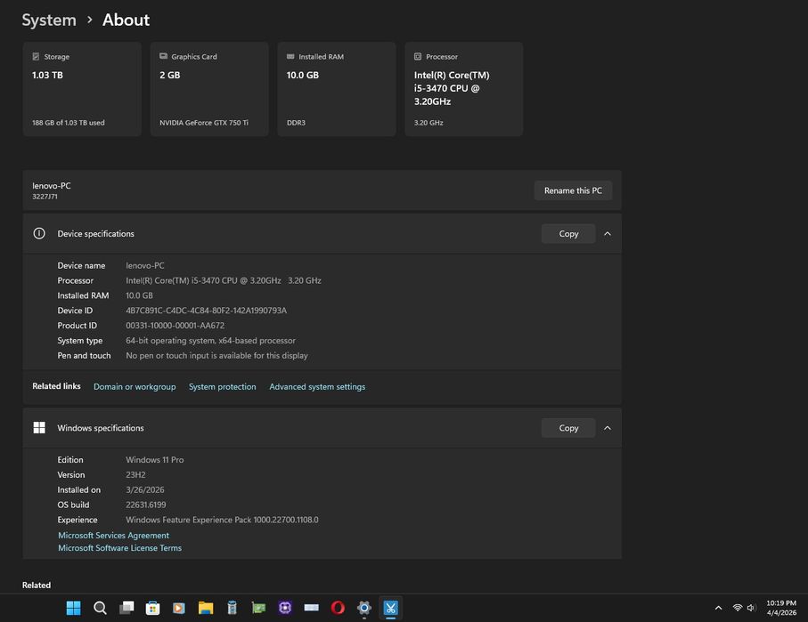 De vânzare PC Lenovo modificat