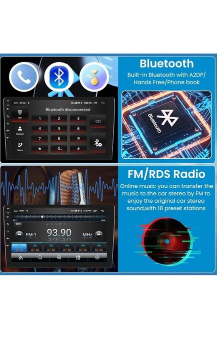 Navigaţie Android 2G + 64G, 2 DIN, VW Polo