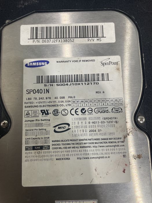 Hdd жесткий диск 160gb 120gb 40gb
