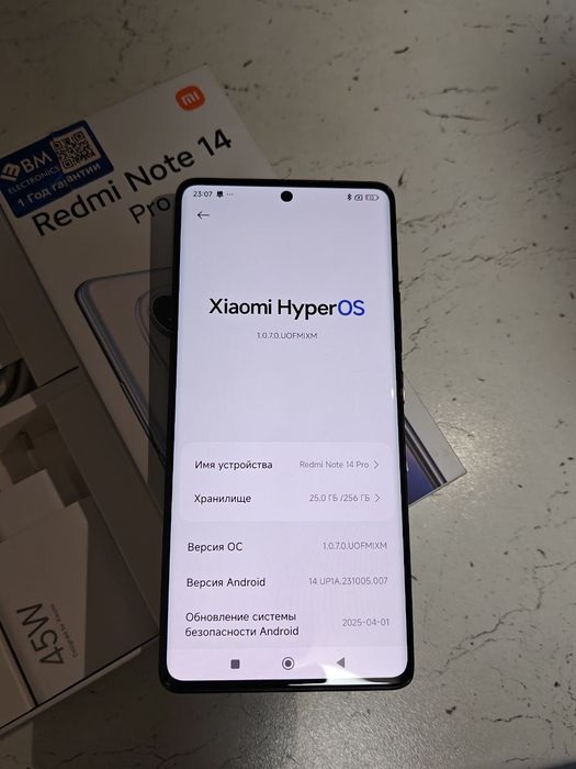 Redmi Note 14 Pro 256Gb Sotlad