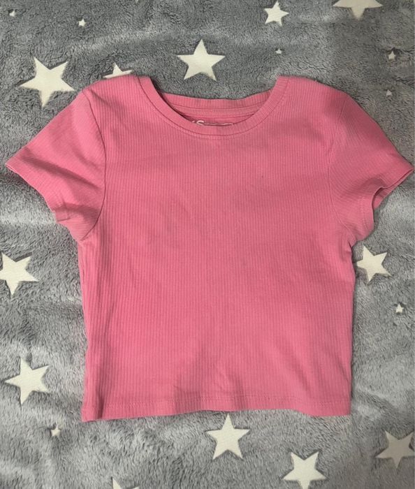 Топ розовый новый