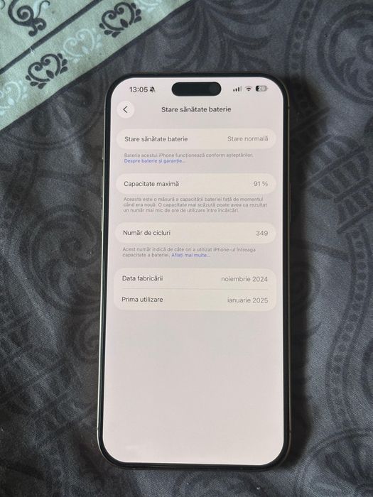 Iphone 16 pro max 256 gb