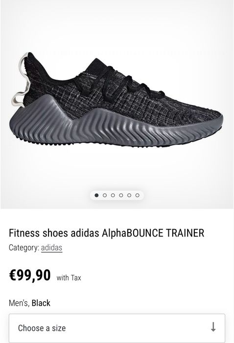 Маратонки ADIDAS ALPHABOUNCE . Номер 44.5