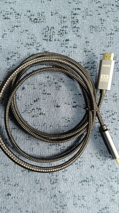 Cablu usb tata-tata și hdmi 8k