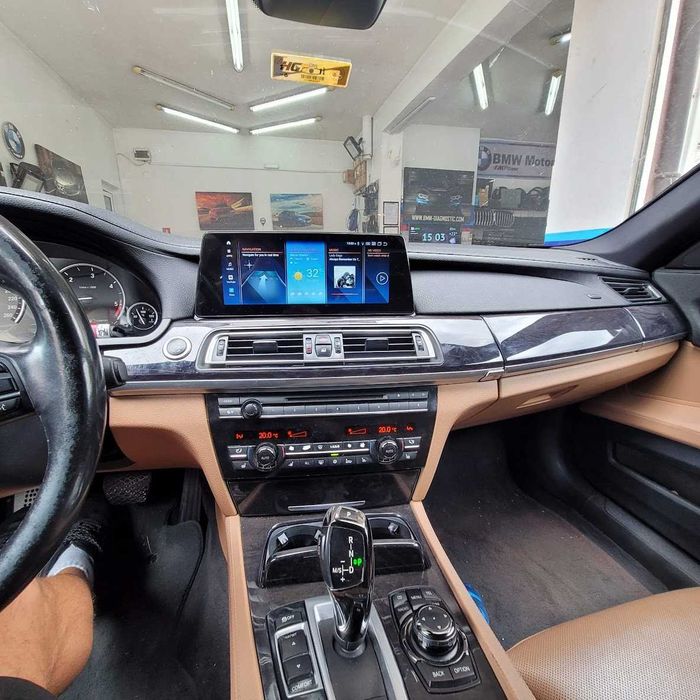 Навигация ANDROID 14 8GB RAM 128GB HDD BMW F01 F02 БМВ 7-серия Ф01 Ф02 Андроид + Apple Carplay