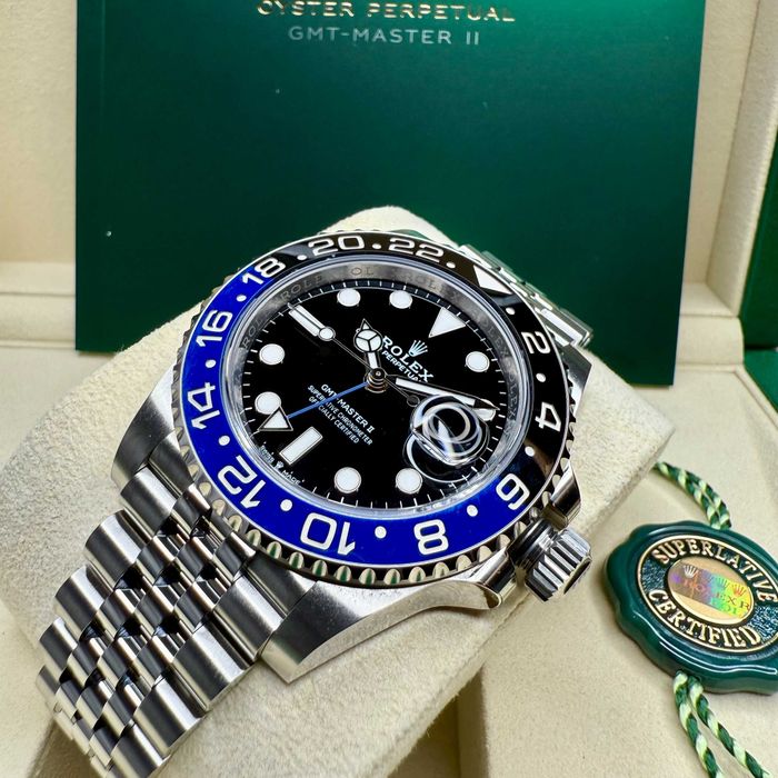Rolex GMT MASTER II "BATGIRL | Pe STOC | 17150E | 2025 | 126710BLNR