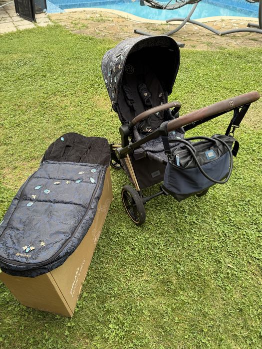 Количка Cybex priam 3  nature of jewels