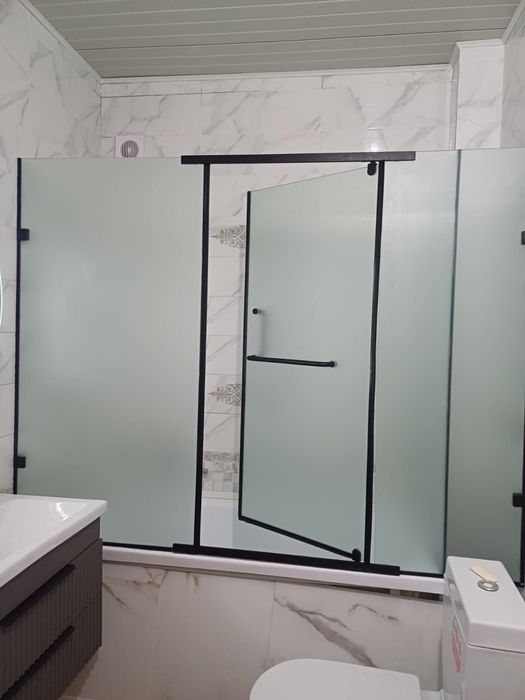 Стеклянные перегородки душевые кабины душ кабина шторки для ванна