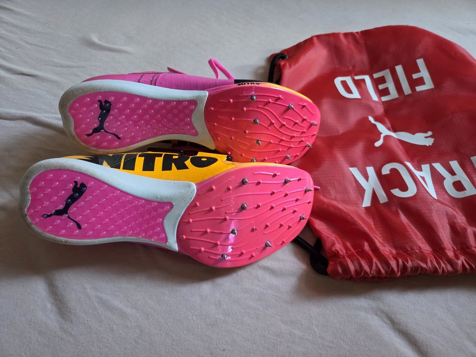Puma evoSPEED Triple Jump Nitro Elite 2-marimea 41
Vând crampoane Puma evoSPEED