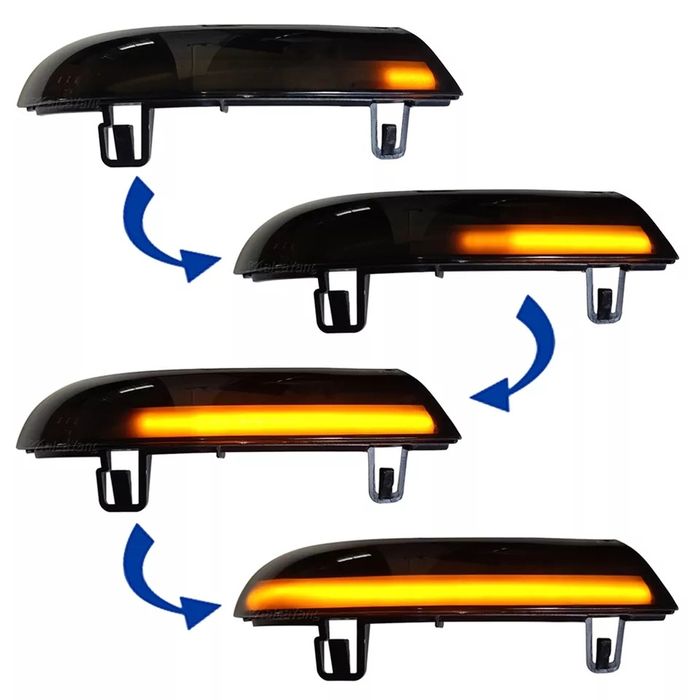Semnalizari dinamice led oglinzi Vw Golf 5/6 Passat B6 B5 Sharan Jetta