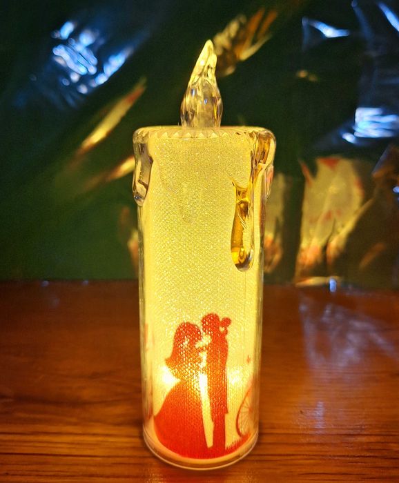 Новые электронные свечи большие красивые yangi elektron shamlar