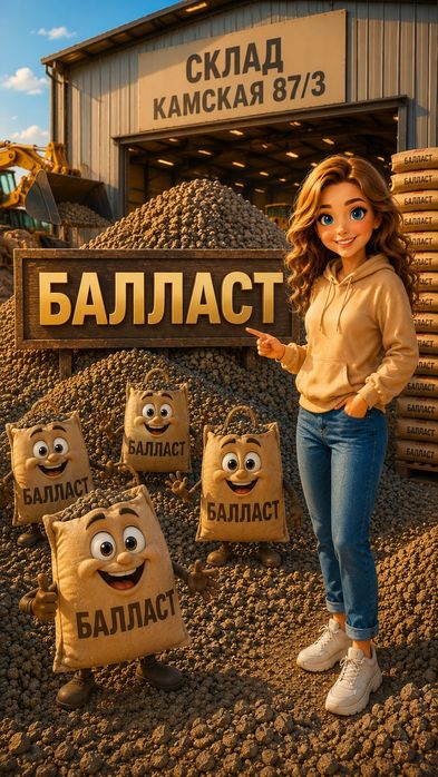 Балласт или ПГС (песчано - гравийная смесь)