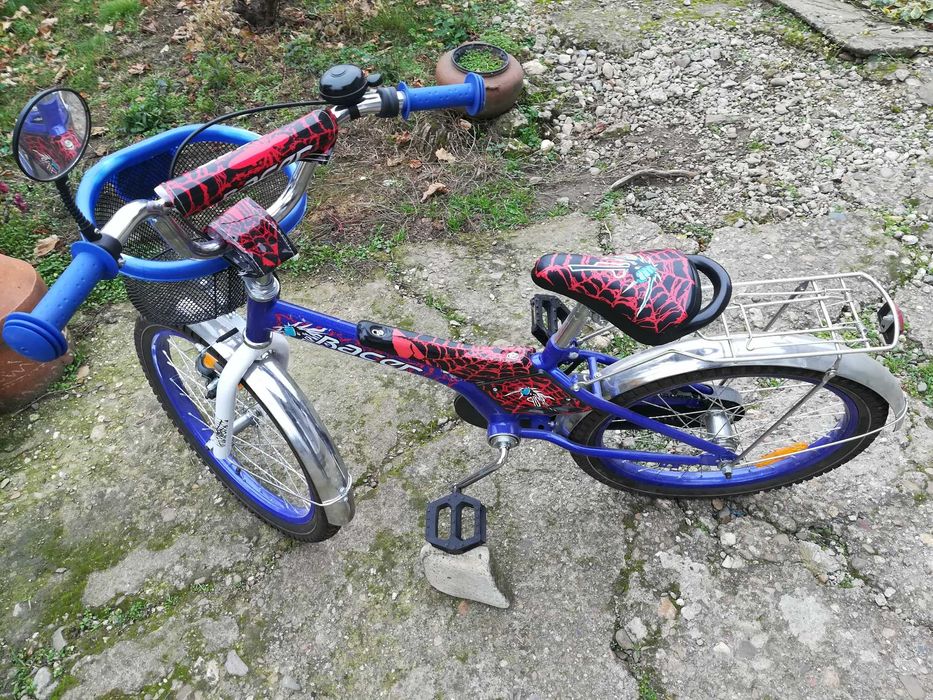 Детско колело Racer 20" Spider Man дизайн