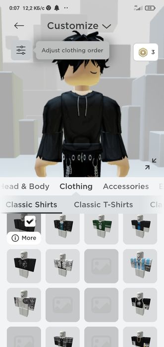 Продам аккаунт в роблокс