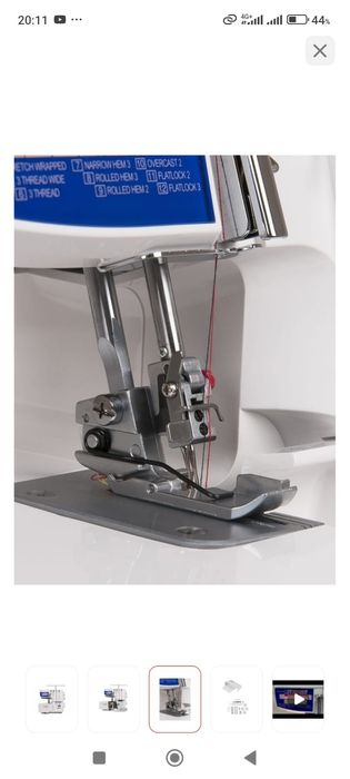 Продам оверлок почти новый