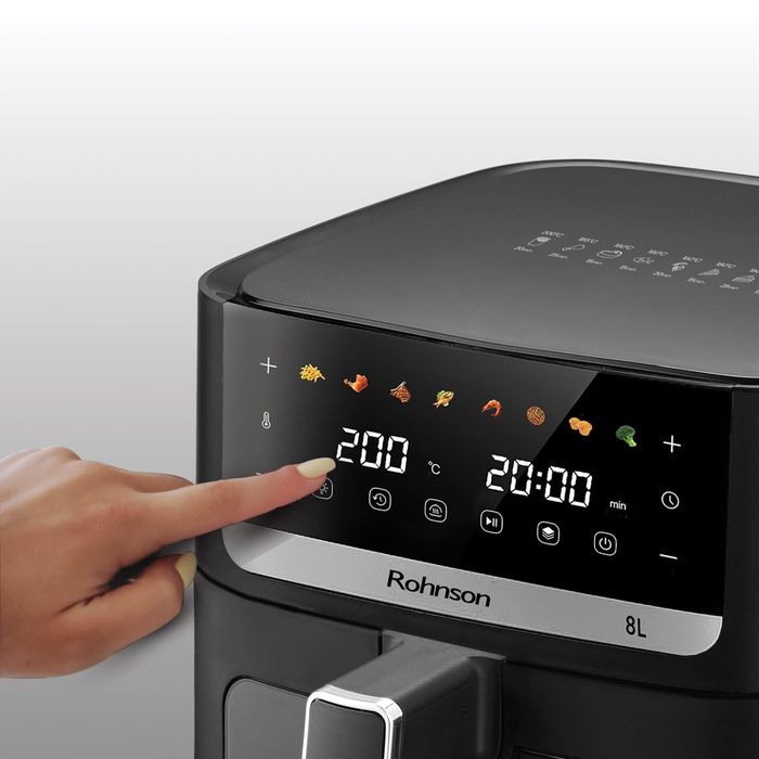 Нов фритюрник Airfryer Rohnson R-2885 8 литра
