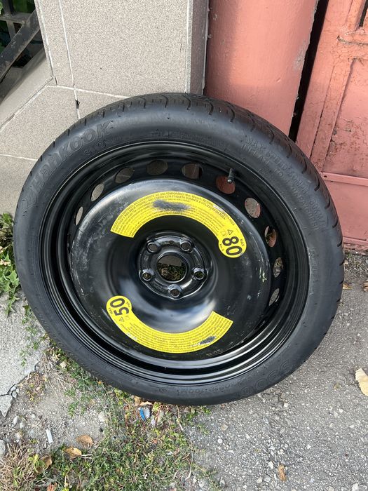 Rezerva slim noua 125 70 r19 5x112