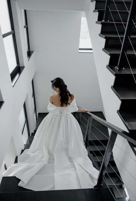 Стильное свадебное платье