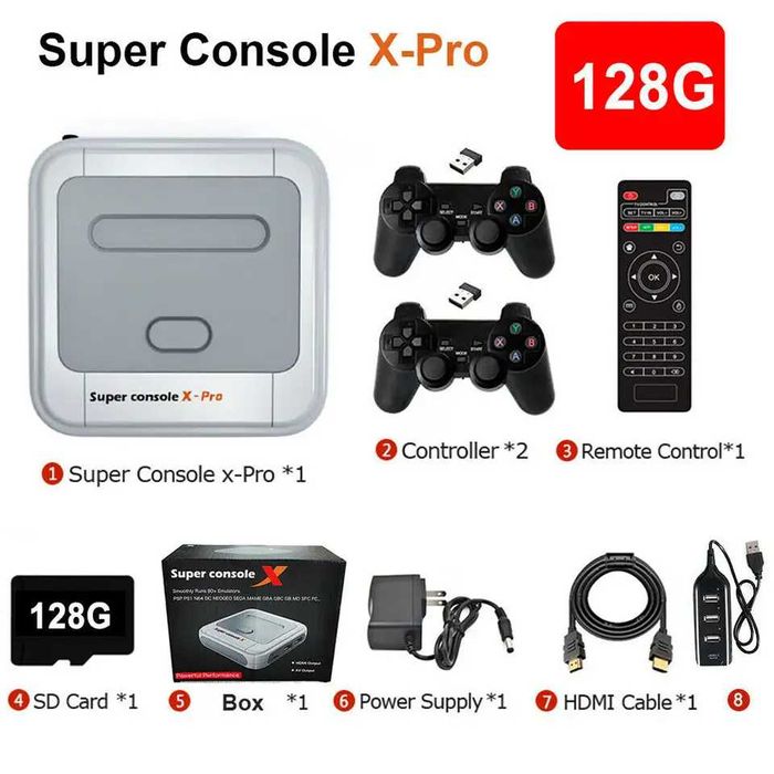 X-pro Супер игровая и TV консоль 2в1 (Новые в коробке)