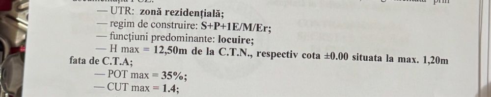 Teren Intravilan in Selimbar constructie case cu Puz