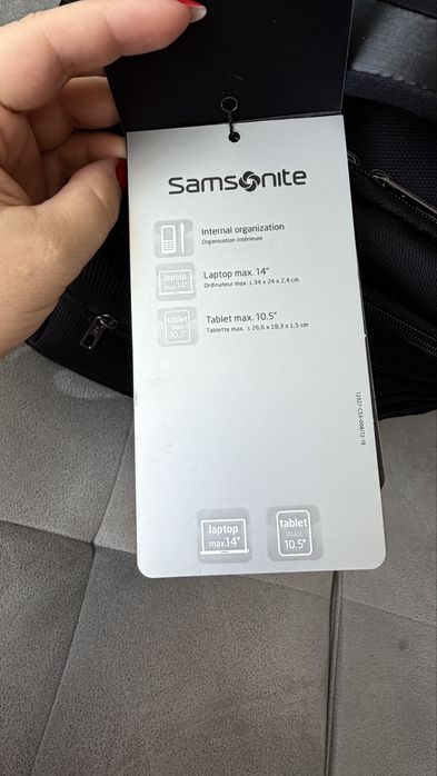 Rucsac Samsonite Vectura Evo 14” Business – nou, cu etichetă
