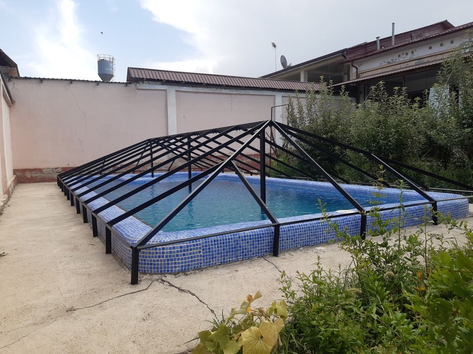 Бассейн  банер  навес тентларни нолдан  установка  киламиз