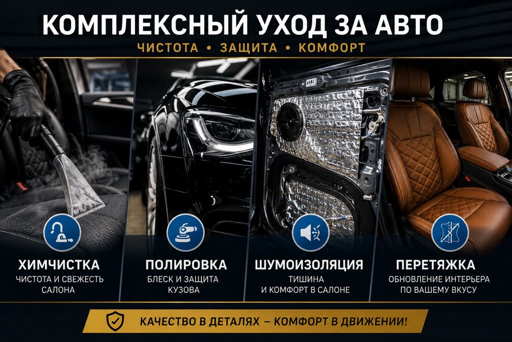 Перетяжка потолка салона