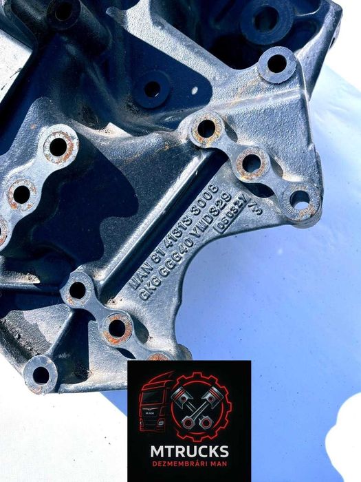 Capete șasiu suport bară tractare MAN CIFA BASCULA 8X4; 6X4; 4X4