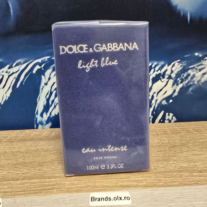 Parfum Dolce and Gabbana Light Blue eau intens 100 ml pour homme