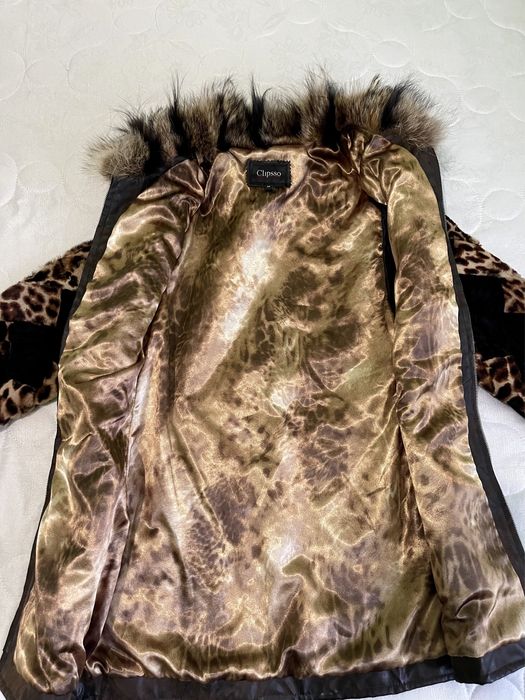 Палто от естесвена кожа чисто ново